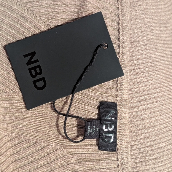 NBD Zacari Off-Shoulder Bodycon Mini Dress | Size M | NWT - Picture 7 of 7